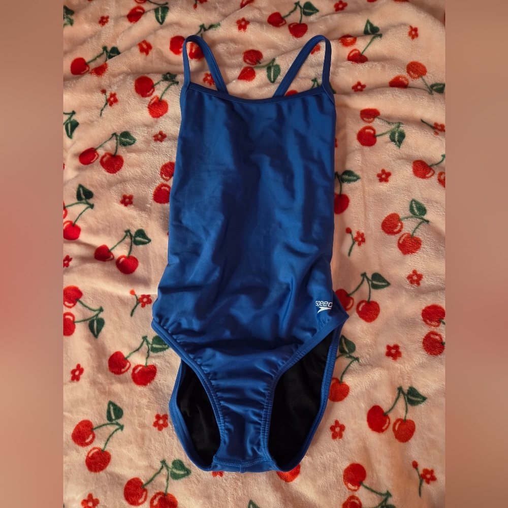Speedo Vibrant Blue Swimsuit